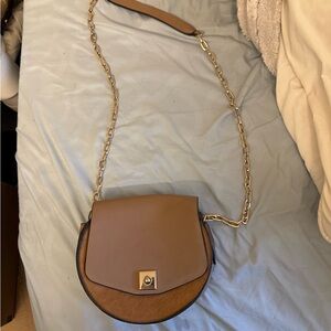 Zara Tan Crossbody Bag